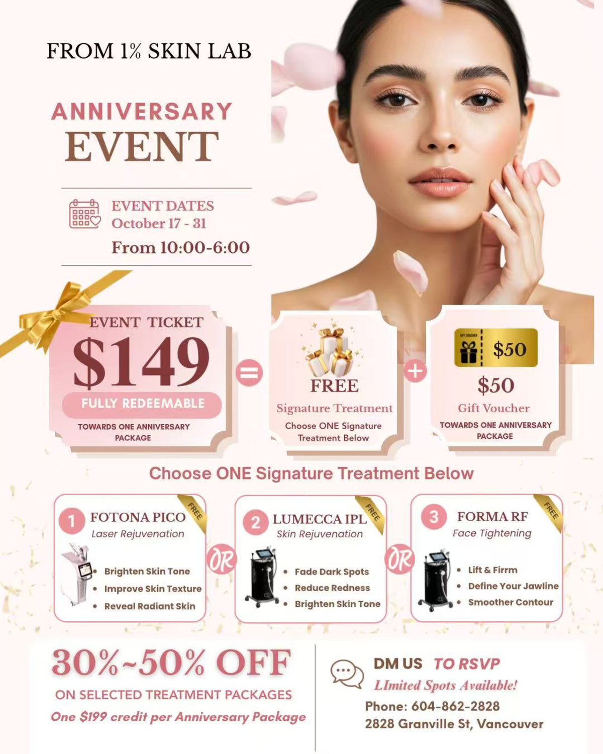 Anniversary Event Ticket